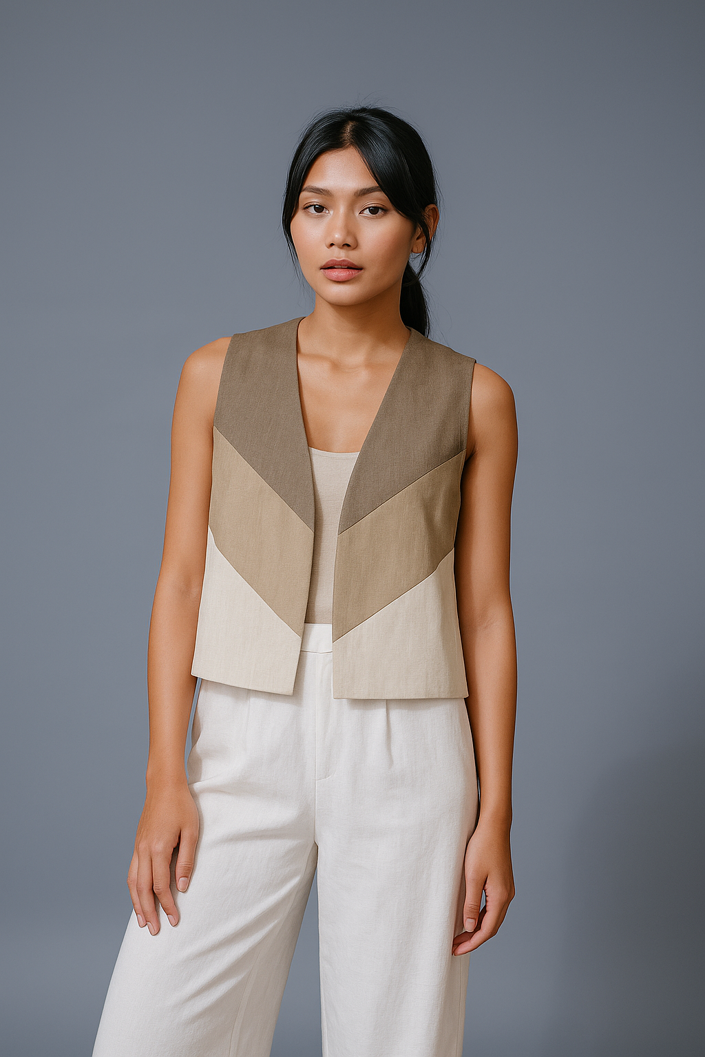 CHEVRON VEST