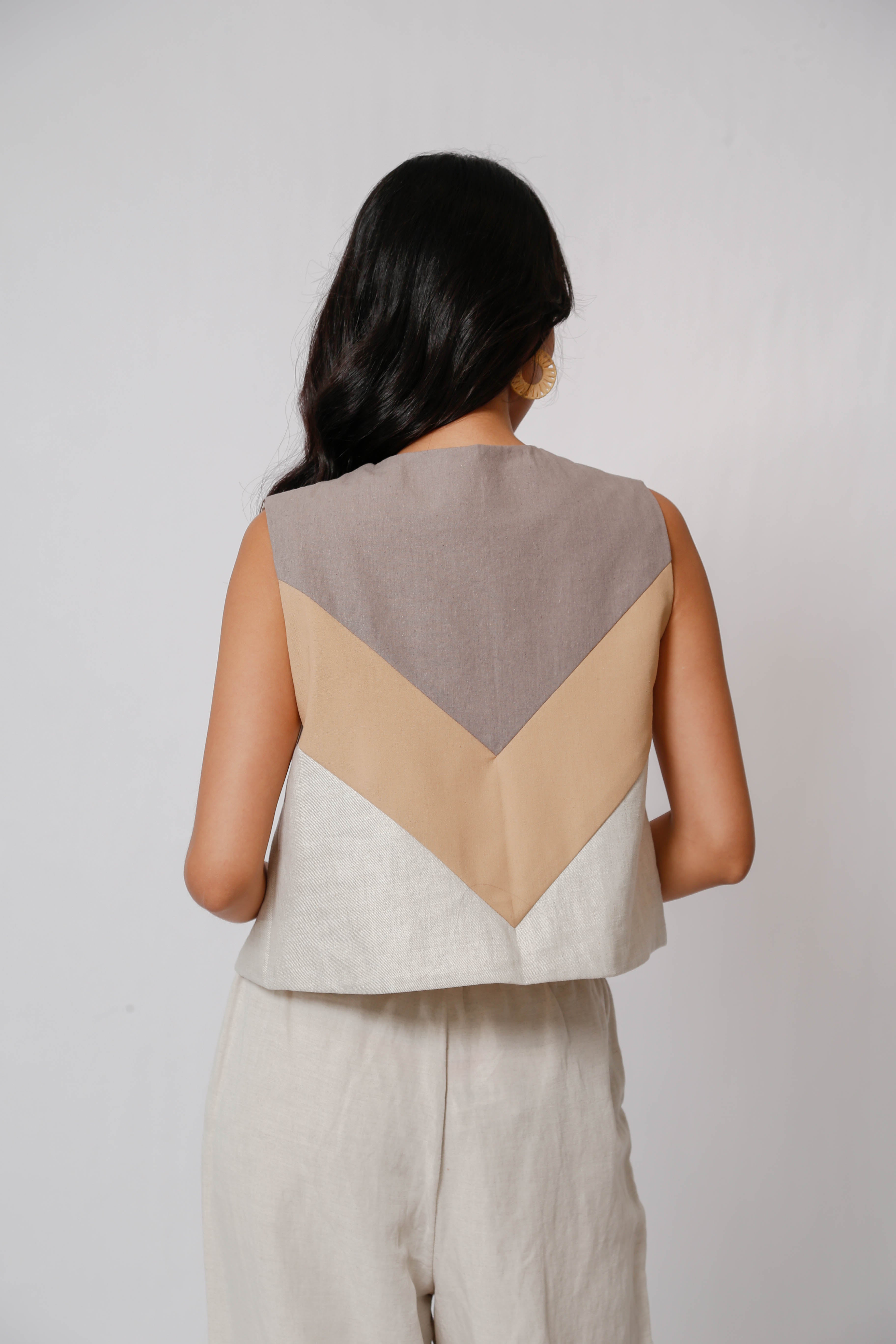 CHEVRON VEST