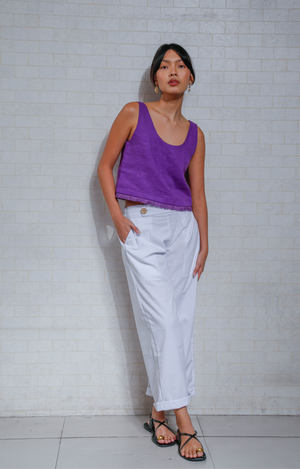FRINGE HEM TOP