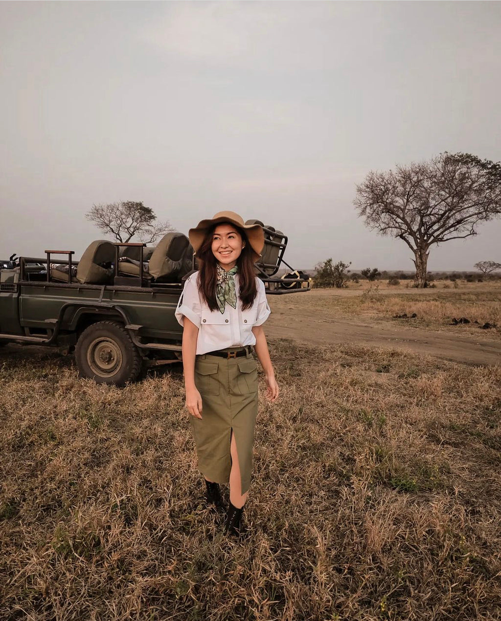 CARGO AL FRESCO SKIRT